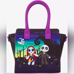 NWT! Loungefly Jack & Sally Handbag